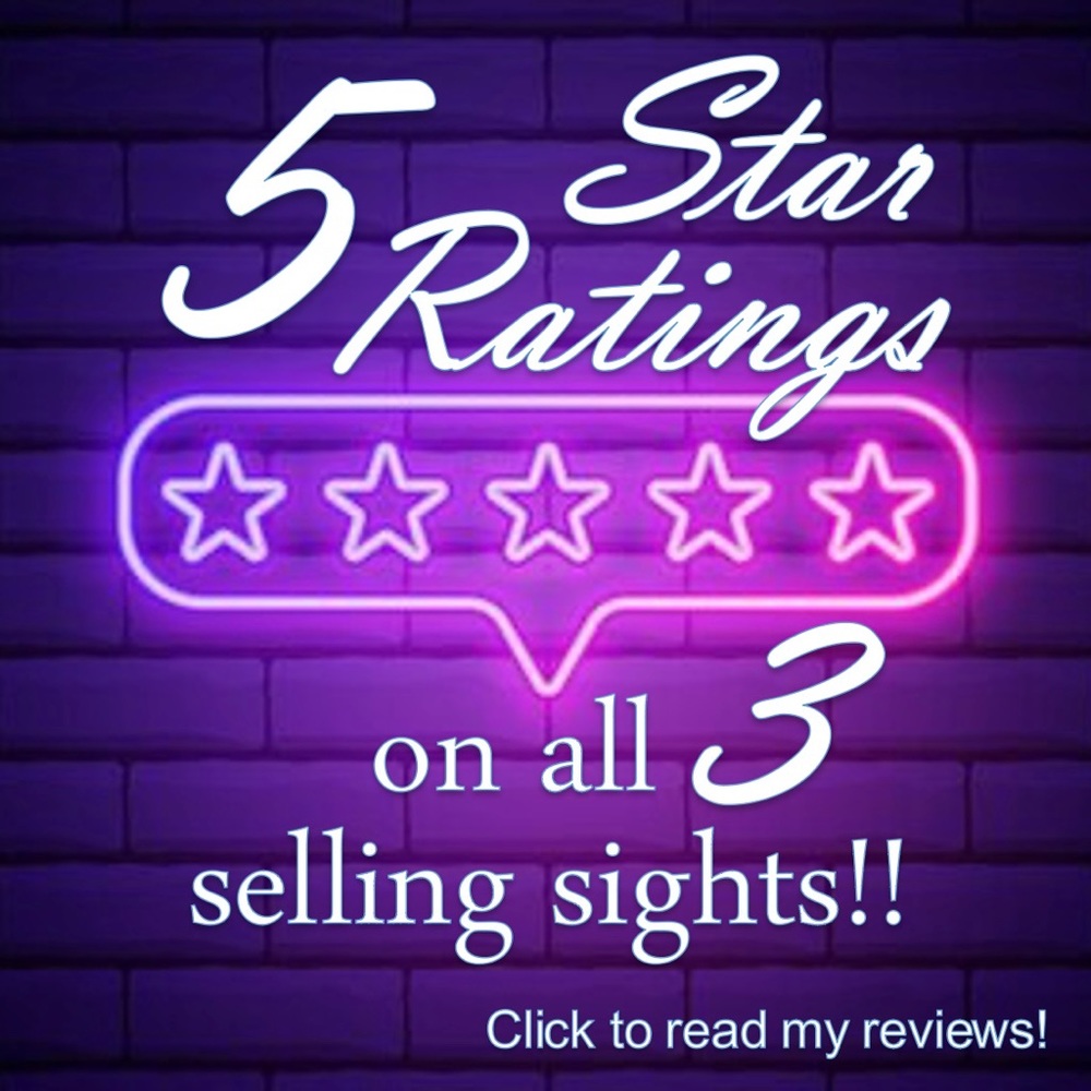 5 Star Seller ⭐️⭐️⭐️⭐️⭐️